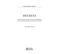 Decreta. Selecta inter ea quae anno 2010 prodierunt cura eiusdem