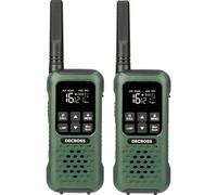 DECROSS DECROSS DC93 Dunkelgrün 2er-Set DC9315114502000 Radio PMR portatile