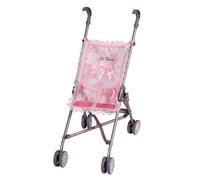 DeCuevas 90093 Passeggino pieghevole per bambole con ombrellino 56 cm - Daniela