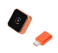 Decumeby Adattatore Bluetooth per Auto 2 in 1, Adattatore per Auto da Cavo a Wireless, Connessione Automatica Rapida, Nessun Ritardo Accessori per Plug and Play per Originale (modello di colore)