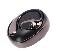 Decumeby Auricolari per Traduzione AI in Tempo Reale, Auricolari per Traduttore con Gancio per L'orecchio, 80 Lingue 5 Ore, Dispositivo di Traduzione in 4 modalità per Riunioni di (BLACK)