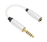 Decumeby Cavo Adattatore da 4,4 Mm a 3,5 Mm, Cavo Adattatore per Cuffie, Convertitore Jack per Cuffie Placcato Oro per Lettore NW-ZX300A NW-WM1A/Z, PHA-2A