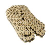 Decumeby Decumeby Elegante Catena per Moto Ispessita Dorata Adatta per i Motociclisti Thunderstar e Rocketman Catena di Trasmissione Durevole 428x126H