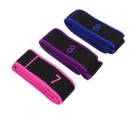 Decumeby Fascia Elastica Fasce Elastiche per Esercizi con 8 Livelli di Resistenza per Stretching con Segni Chiari, elasticità Confortevole Adatta per Uomini e Donne, Portatile per Qualsiasi Luogo