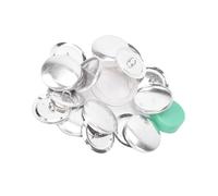 Decumeby Kit di Strumenti per L'assemblaggio di Pulsanti per la Copertura della Base dei Pulsanti Rotondi Strumenti Durevoli per la Creazione di per Gioielli e Regali (30MM)