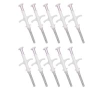 Decumeby Microchip per Etichette Precise per Cani, Gatti, Bestiame, Pollame, Confezione 10 Kit di Impianti per il Monitoraggio della Gestione degli Animali Nelle Cliniche Veterinarie, Codice a 15