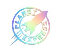 Decus Futurama Planet Express L 0153 (Ologramma) // Adesivo OEM JDM Style Vinyl Transfer