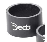 Deda Carbon Spacers 5 Units Nero 1 1/8´´ / 20 mm