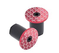 Coppia Tappi Manubrio in Alluminio Rosso 24g - Deda Loop Deda-elementi