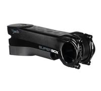 Deda Elementi Attacco Manubrio Superbox DCR, Lucido su Nero (POB) 160 mm