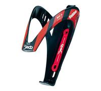 Deda Elementi - Gabbia portaborraccia per Bicicletta Unisex Adulto, Rosso/Nero