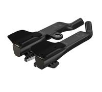 Deda Elementi Jet2 Hydro Estensioni Manubrio Nero, 345mm, Compatibile con Shimano Satellite