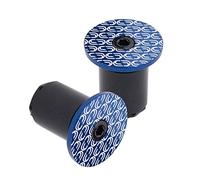 Deda Elementi Loop, Tappi terminali della Barra Unisex Adulto, Blu, Niedostpne