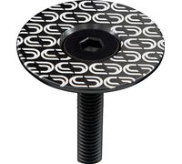 Deda Elementi Monza, Cappellino Superiore Unisex Adulto, Nero, 1" 1/8-1" 1/4