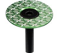 Deda Elementi Monza, Cappellino Superiore Unisex Adulto, Verde, 1" 1/8-1" 1/4