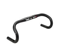 Deda Elementi Zero100 Shallow H/Bar 44 Cm Black, Alloy 7075, My2018, Gancio Bici Unisex Adulto, Nero