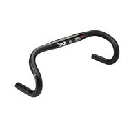 Deda Elementi Zero100 Shallow H/Bar 46 Cm Black, Alloy 7075, My2018, Gruccia per Bicicletta Unisex, Nero