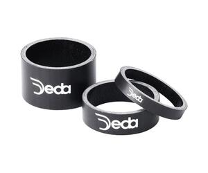 DEDA Hdcs03kit, Spessore Unisex Adulto, Nero, 3mm (Pack of 10)