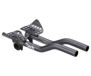 Deda parabolica due prolunghe manubrio alluminio 31 7 mm nero kit distanziali