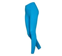 DeDavide 2 leggings lunghi per bambini in microfibra, tinta unita, ampia scelta di colori
