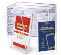 DEDC Confezione da 10 buste protettive per carte One Touch, supporto magnetico per display, custodia per booster pack per proteggere i tuoi biglietti da collezione