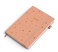 DeDe Bee Agenda accademica 2026, visualizzazione settimanale, formato A5, agenda settimanale 12 mesi, per insegnanti, studenti, lavoro e casa, da gennaio 2026 a dicembre 2026 (rosa)