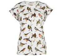 DEDICATED - Women's T-Shirt Visby Autumn Birds - T-shirt L bianco