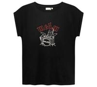 DEDICATED - Women's T-Shirt Visby Meow - T-shirt M nero