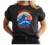 DEDICATED - Women's Visby Happiness - T-shirt L nero