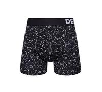 Dedoles Boxer Shorts Uomo & Bambino Mutande Intimo Cotone con Tanti Design Divertenti, Colore: Nero, Disegno: Segni dello Zodiaco (Boxer Aderenti), Taglia: XL