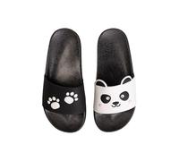 Dedoles Ciabatte Donna Uomo & Bambini Sandali per Spiaggia e Piscina con tanti Design Patatine Fiori Volpe Lama Nuvole Ketchup Regalo, Color: Zampine di panda, 38 EU