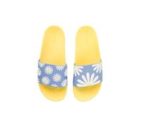 Dedoles Ciabatte Donna Uomo & Bambini Sandali per Spiaggia e Piscina con tanti Design Patatine Fiori Volpe Lama Nuvole Ketchup Regalo, Colore: Margherite vivaci, Misurare: 41 EU