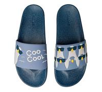 Dedoles Ciabatte Donna Uomo & Bambini Sandali per Spiaggia e Piscina con tanti Design Patatine Fiori Volpe Lama Nuvole Ketchup Regalo, Colore: Piccioni stilosi, Misurare: 45 EU