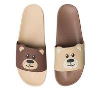 Dedoles Ciabatte Donna Uomo & Bambini Sandali per Spiaggia e Piscina con tanti Design Patatine Fiori Volpe Lama Nuvole Ketchup Regalo, Color: Orso, 41 EU