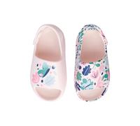 Dedoles Ciabatte & Pantofole Donna Uomo & Bambini Sandali per Spiaggia e Piscina con tanti Design Patatine Fiori Volpe Lama Nuvole Ketchup Regalo, Colore: Foglie e farfalle, Misurare: 28-29 EU