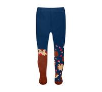 Dedoles Collant Bambini Ragazza & Ragazzo Calzamaglie Cotone con tanti Design Dinosauri Unicorno Koala Cuori Uccelli Poliziotto Regalo, colore: Blu, disegno: Riccio e funghi, taglia: 5-6 anni