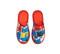 Dedoles Pantofole Donna Uomo & Bambini Ciabatte Memory Foam con tanti Design Unicorno Gatti Caffè Musica Regalo, Colore: Fumetti colorati, 44-45 EU