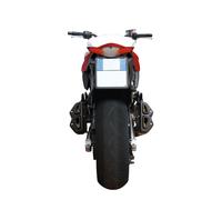 FARO FANALE FANALINO POSTERIORE A LED PER MOTO CICLOMOTORI SCOOTER 4 FUNZIONI