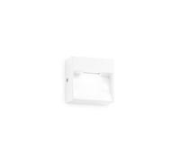 Applique Da Parete Contemporaneo Dedra Alluminio Bianco Led 1,5W 3000K Ip65