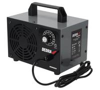 Dedra DED6631 - Generatore di ozono 60000 mg/h, 120 W, timer: 1-60 min, elimina odori e disinfetta, portata d'aria 200 m2/ora, con 4 piastre generatrici di ozono incluse