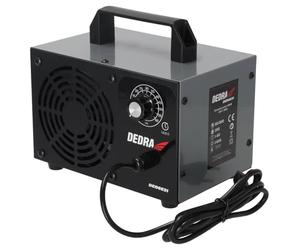 Dedra DED6631 - Generatore di ozono 60000 mg/h, 120 W, timer: 1-60 min, elimina odori e disinfetta, portata d'aria 200 m2/ora, con 4 piastre generatrici di ozono incluse