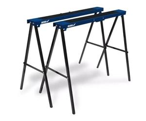 Dedra N110 2 cavalletti in metallo, capacità di carico 250 kg/coppia