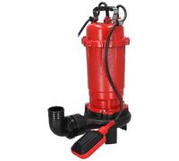 DEDRA Pompa per acque reflue con smerigliatrice, pompa per acque cariche GARDEN robusta 900 W, filtro in cotone + sacchetto, turbina da 16 pollici per un flusso di 2000 l/min, peso 19 kg