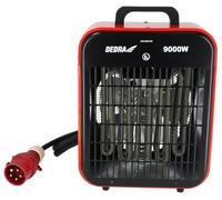 DEDRA Termoventilatore elettrico 9 kW, 400 V, sottile, DED9924B, per ambienti ben isolati, termostato, protezione da surriscaldamento, tre modalità di funzionamento, controllo della temperatura