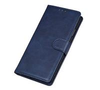Dedux Custodia Cover per Motorola Moto G84 5G, [Funzione Stand] Premium Pu Flip Cover con Chiusura Magnetica. Blu Scuro