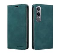 Dedux Custodia per OnePlus Nord CE4 Lite Cover Antiurto Portafoglio Magnetica Flip Pelle Sintetica RFID Blocco Tasca Carte Portacellulare Cavalletto Flip Caso. Blu Scuro