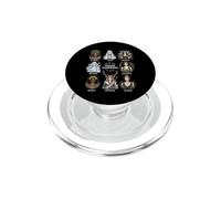 Dee della Luna Strega Pagana Divina Femminile Arte PopSockets PopGrip per MagSafe