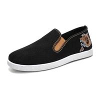 Dee Plus Pantofole Kung Fu Scarpe Tai Chi Scarpe Ricamate Scarpe Vecchia Pechino Unisex Suola in Gomma Scarpe per Arti Marziali Tradizionali Cinesi per Uomo e Donna (Drago,40)