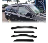 Deebior - Parapioggia laterali originali, 4 pezzi, set di deflettori d'aria per finestre 2002-2009 Chevrolet e modelli (non ext) GMC Envoy (non XL/XUV) 94733