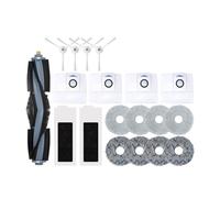Deebot T20 OMNI/T20/T20 Max/T20 Pro Accessori Spazzola laterale principale Panno for scopa Filtro HEPA Sacchetto for la polvere Pezzi di ricambio di ricambio (Color : 19pcs)